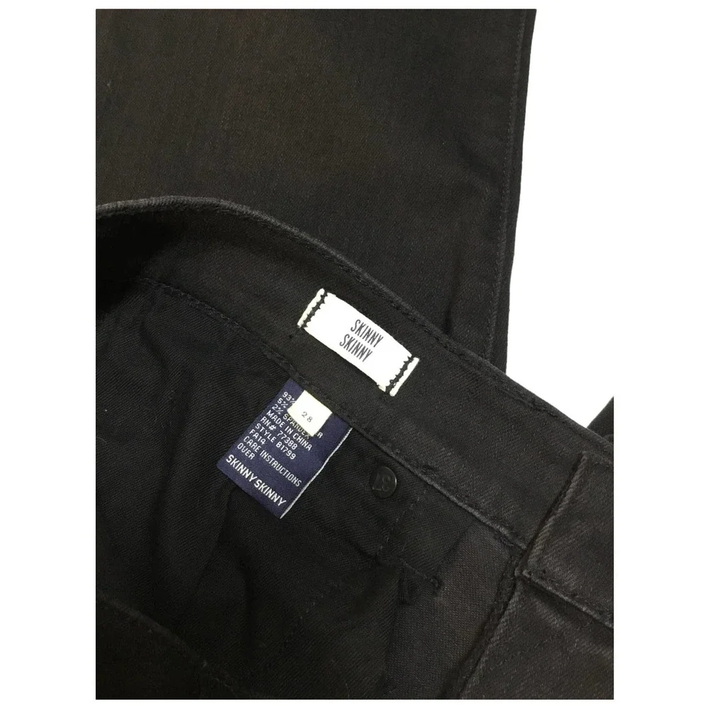 Madewell High Rise Skinny Skinny Carbondale B1799 Black Jeans 28 - Picture 8 of 12